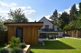 Cedar Clad Outbuilding & Landscaping Project image