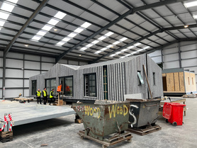 Manufacturing of SIPs Panel Holiday Lodges in York Project image