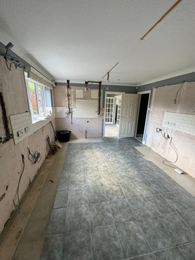 Kitchen, dining room renovation including utility room and downstairs toilet  Project image