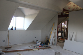Bungalow conversion to house - upstairs Project image
