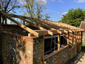 Oak framed potting shed  Project image