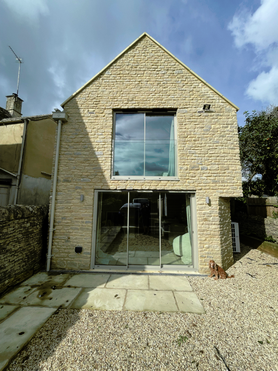 New build stone house Project image