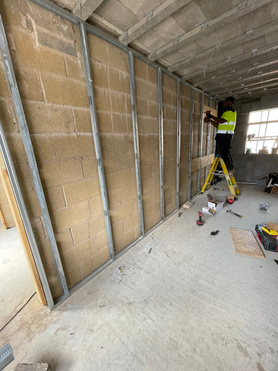 Metal Frame Ceiling and Studwork  Project image