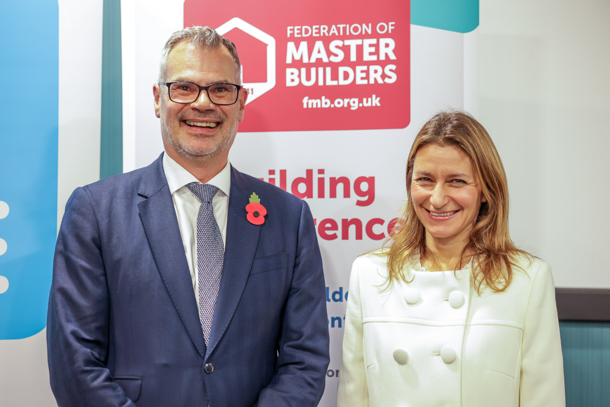 Lucy Frazer MP attends her first event as Housing Minster