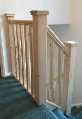 Stair Bannister Installation Project image