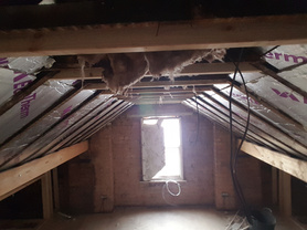 Loft conversion stud and framing  Project image