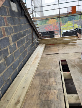 Loft conversion rear extension side roof Project image