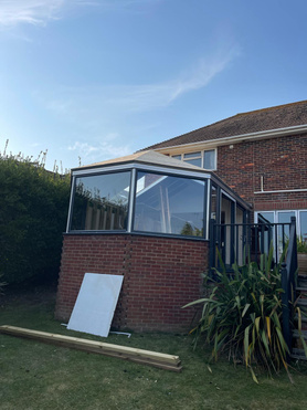 Warm roof extension old conservatory look at what we do 👏👏👏 Project image