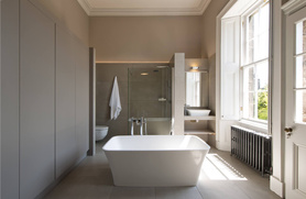 Full renovation and refurbishment of Grade A listed apartment in Edinburgh's New Town. Project image
