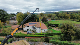 Crane lifting storrington  Project image