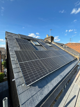 New Spanish slate roof Project image