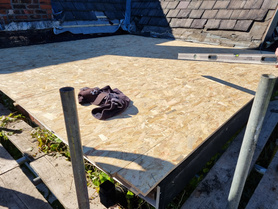 Re roof of flat roof Project image