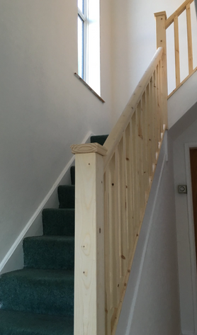 Stair Bannister Installation Project image