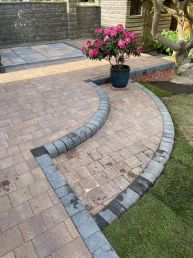 Landscape block paving Project image