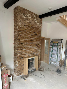 Fireplace and Chimney install Project image