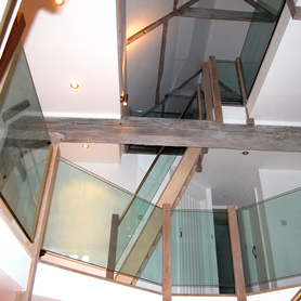 Glass staircase at Dunwich  Project image