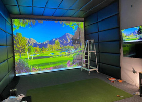 Golf Simulator Room Project image