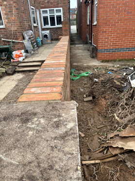 Boundary Brick Wall Project image