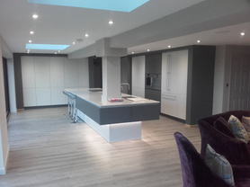 Kitchen living and gym extension Project image
