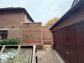 Single Storey Rear Extension & Utility room with plinth brick & Parapet wall detail ( 7 mtr Knock-through ) Project image