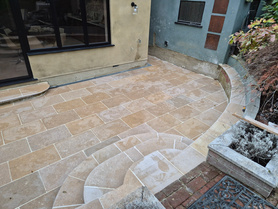 Surbiton - Limestone Patio Project image