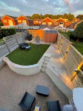 Garden Renovation with Artificial Grass Project image