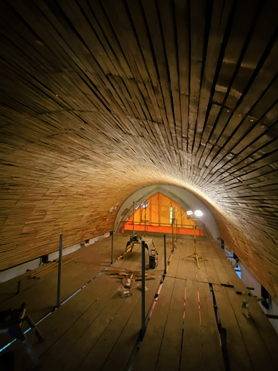 church roof and internal ceiling  Project image