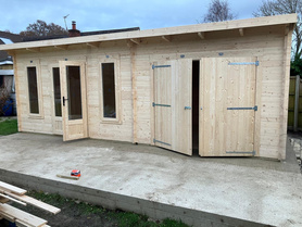 Timber Workshop & Garden Room Project image