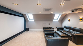 Cinema Room Loft Conversion Project image