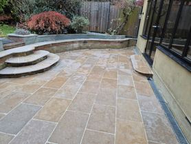 Surbiton - Limestone Patio Project image