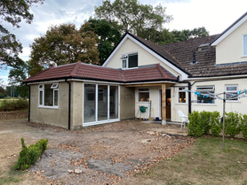 Single Storey Rear Extension with Oak Porch detail Project image