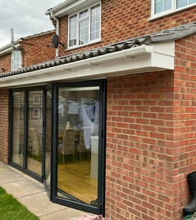 Rear Extension with Bi Folding Doors Project image