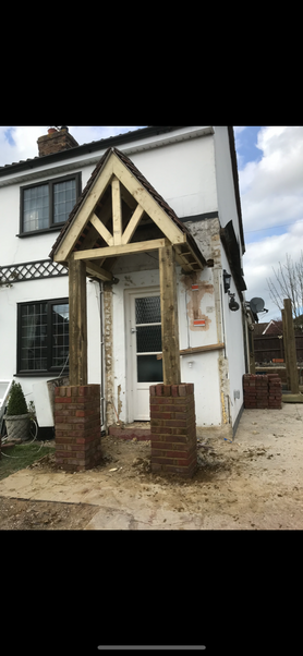 REAR EXTENSION AND CHARACTER EXPOSED PORCH  Project image