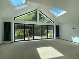 Single Storey Rear Extension with Vaulted ceiling & Glazed Gable Project image