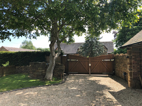 Stone Built Car Barn, Loft and automatic gated access Project image