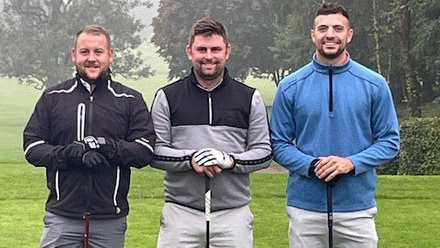 2024 South West charity Golf Day, team from Dale Chadwick Carpentry Ltd