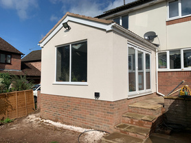 Single storey extension.  Project image