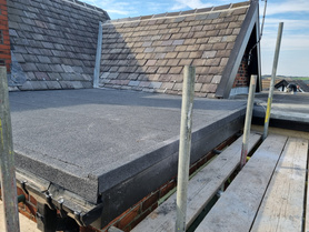 Re roof of flat roof Project image