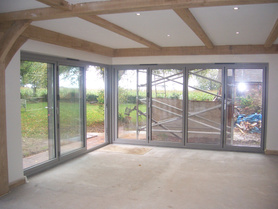 Extension and bi-fold doors Project image