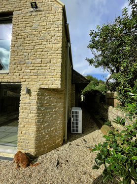 New build stone house Project image