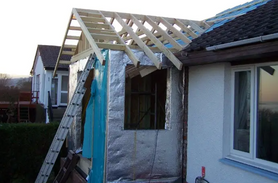 Timber Framed Extension Project image