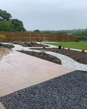 Patio, paths and landscaping  Project image