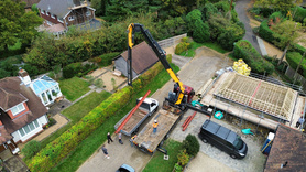 Crane lifting storrington  Project image