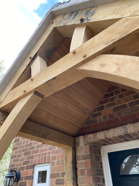 Oak porch build Project image