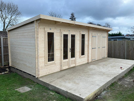 Timber Workshop & Garden Room Project image