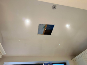 Skylight fitting with new ceiling  Project image