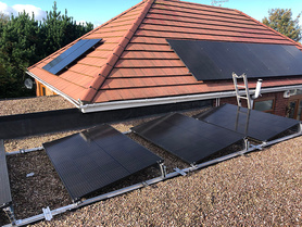 Mold solar panels/battery/ car charger and ribbon ufh Project image