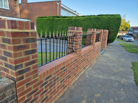 Crawley - Front garden wall Project image