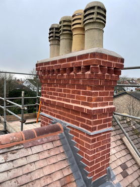 Rebuild Victorian chimney stack Project image