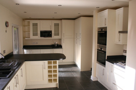 Garage conversion and fitted kitchen in Bramhall Project image